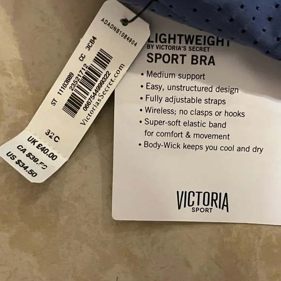 Victoria’s Secret Sport Bra 32C sold together - Picture 4 of 5